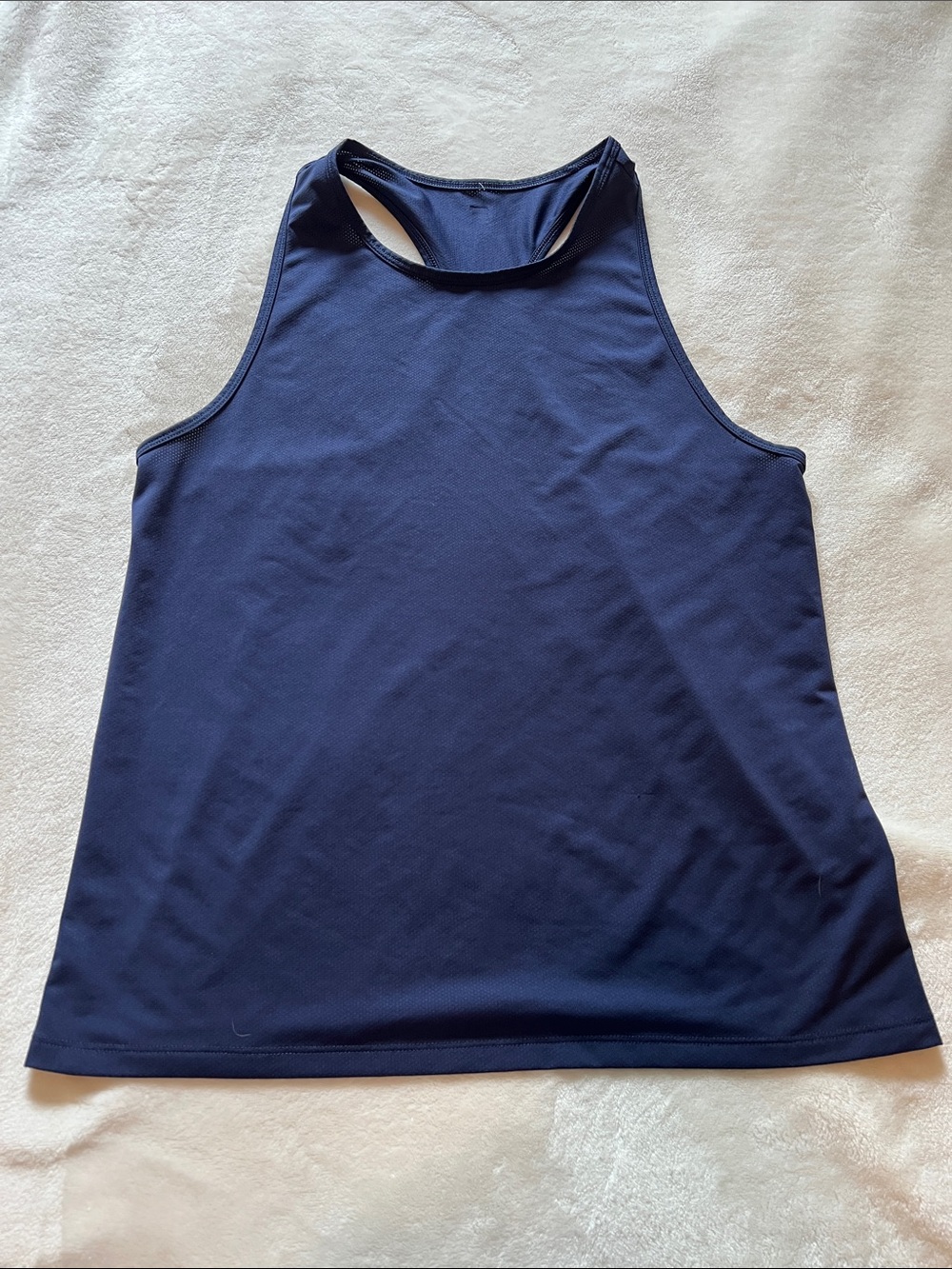 Fabletics Navy Racerback Tank Top